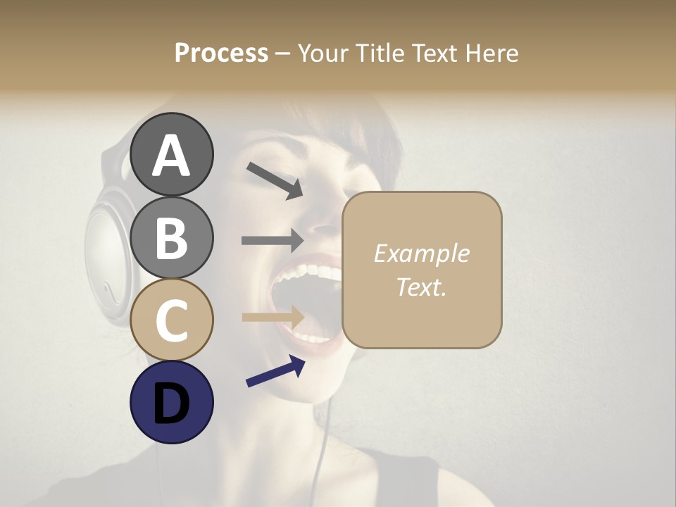 Lesson Beauty Isolated PowerPoint Template