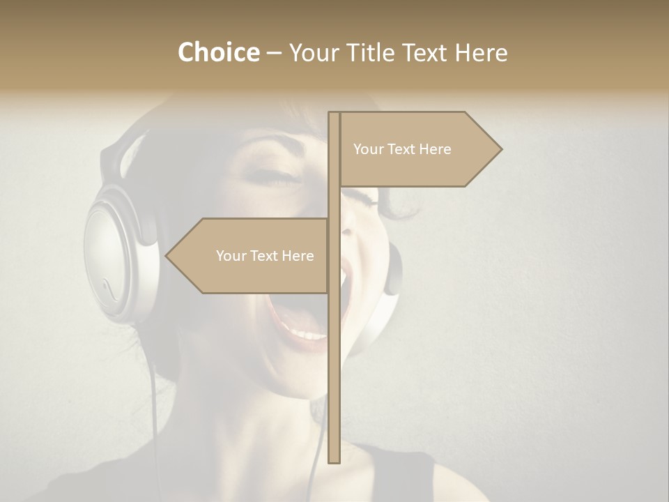 Lesson Beauty Isolated PowerPoint Template