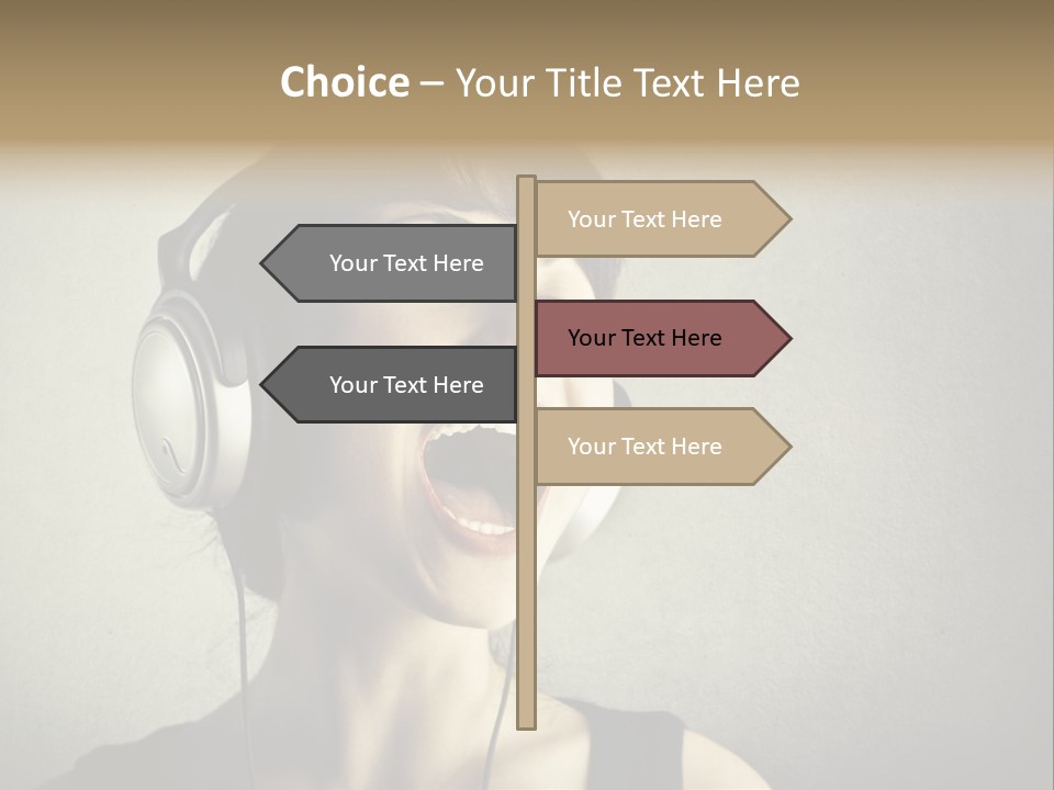 Lesson Beauty Isolated PowerPoint Template