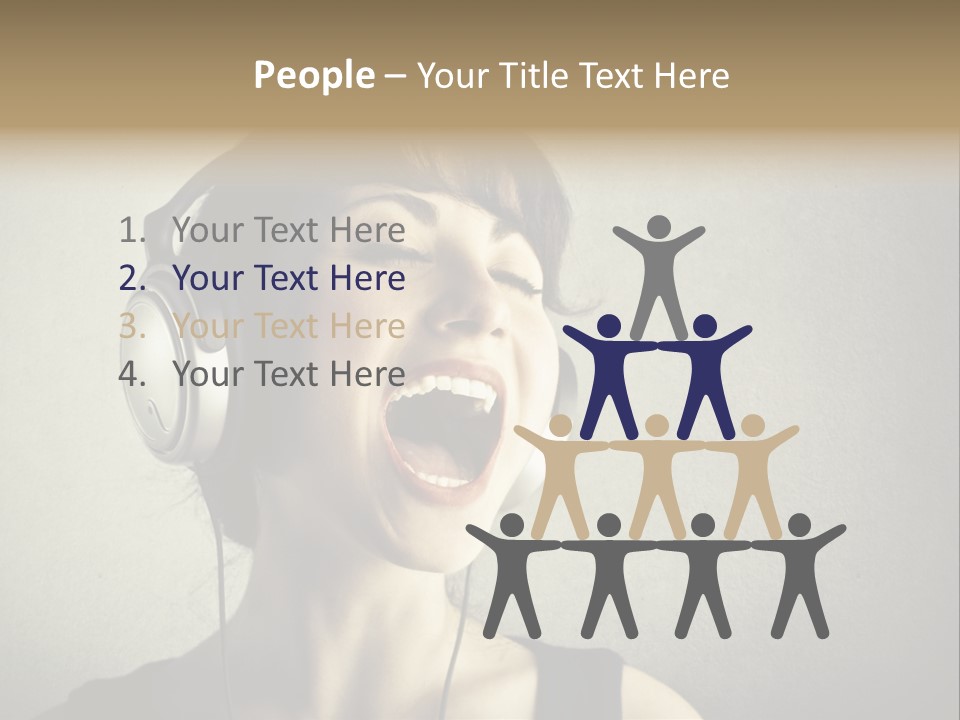 Lesson Beauty Isolated PowerPoint Template