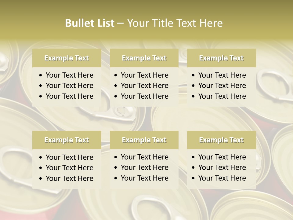 Box Alcohol Full PowerPoint Template