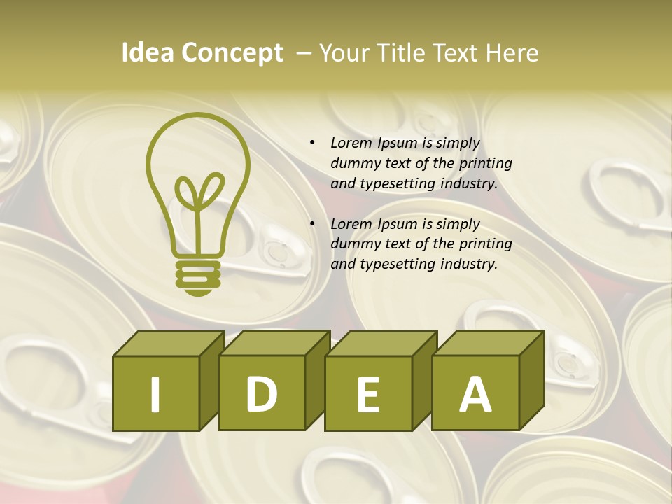 Box Alcohol Full PowerPoint Template