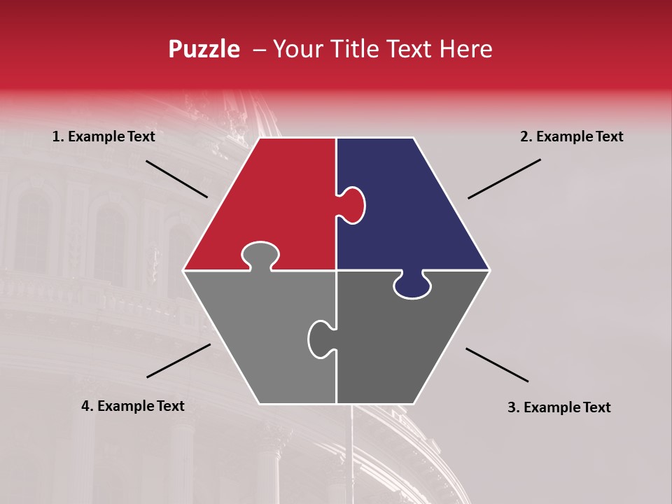 Senate Dome Washington PowerPoint Template