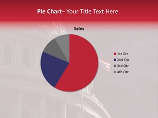 Senate Dome Washington PowerPoint Template