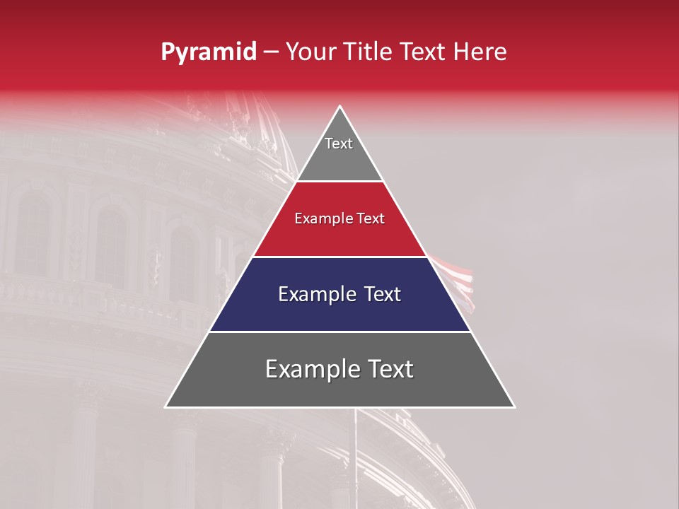 Senate Dome Washington PowerPoint Template