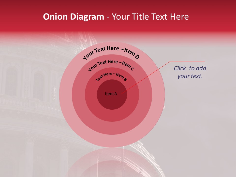 Senate Dome Washington PowerPoint Template