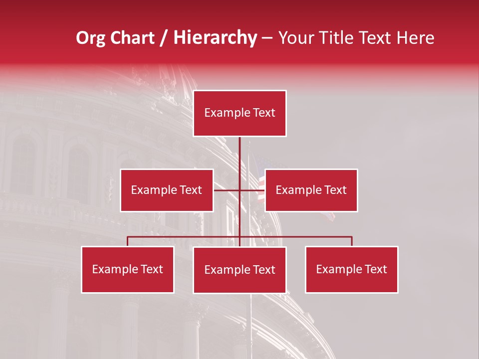 Senate Dome Washington PowerPoint Template