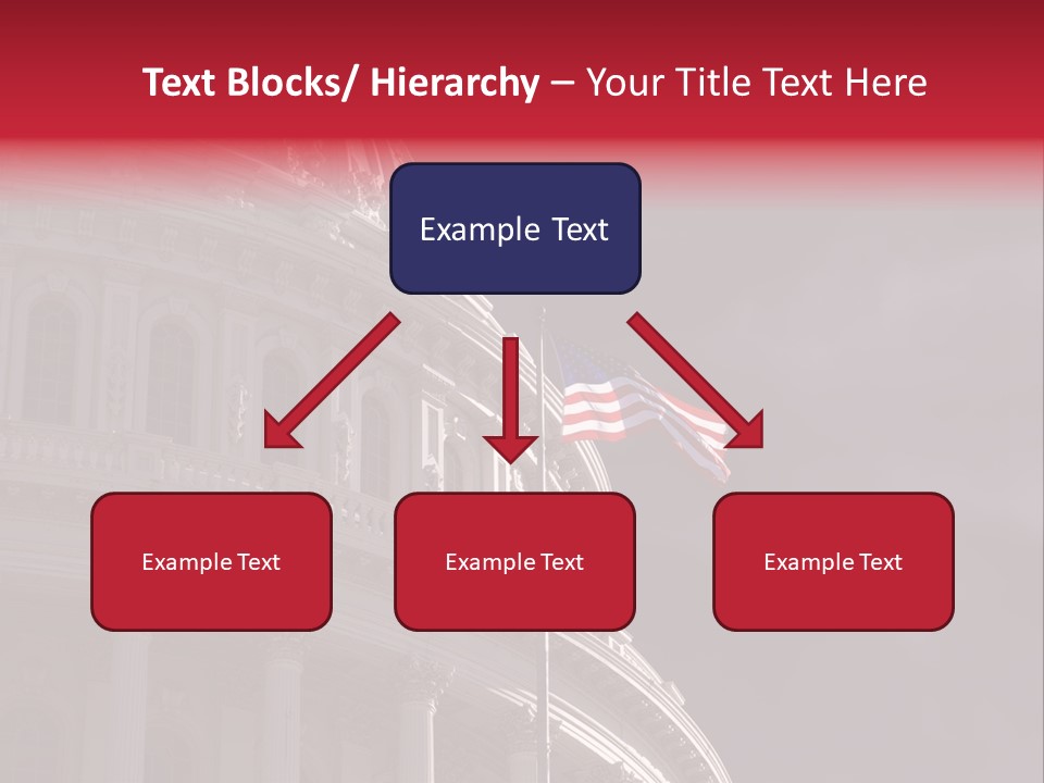 Senate Dome Washington PowerPoint Template