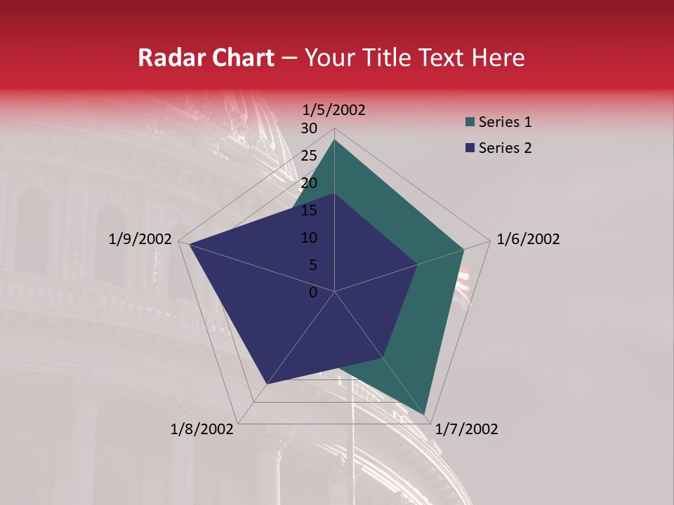Senate Dome Washington PowerPoint Template