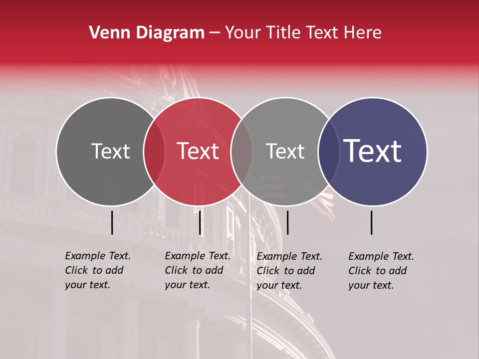 Senate Dome Washington PowerPoint Template