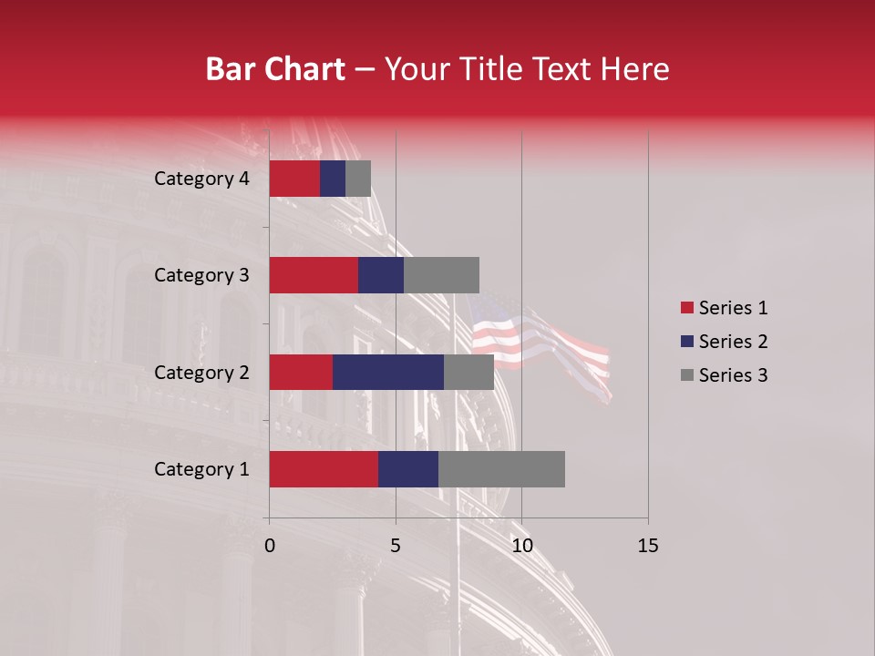 Senate Dome Washington PowerPoint Template