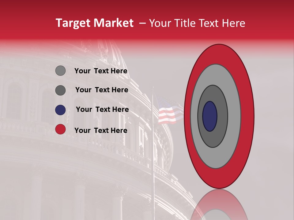 Senate Dome Washington PowerPoint Template