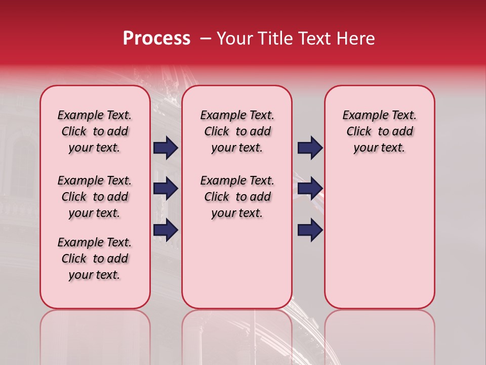 Senate Dome Washington PowerPoint Template