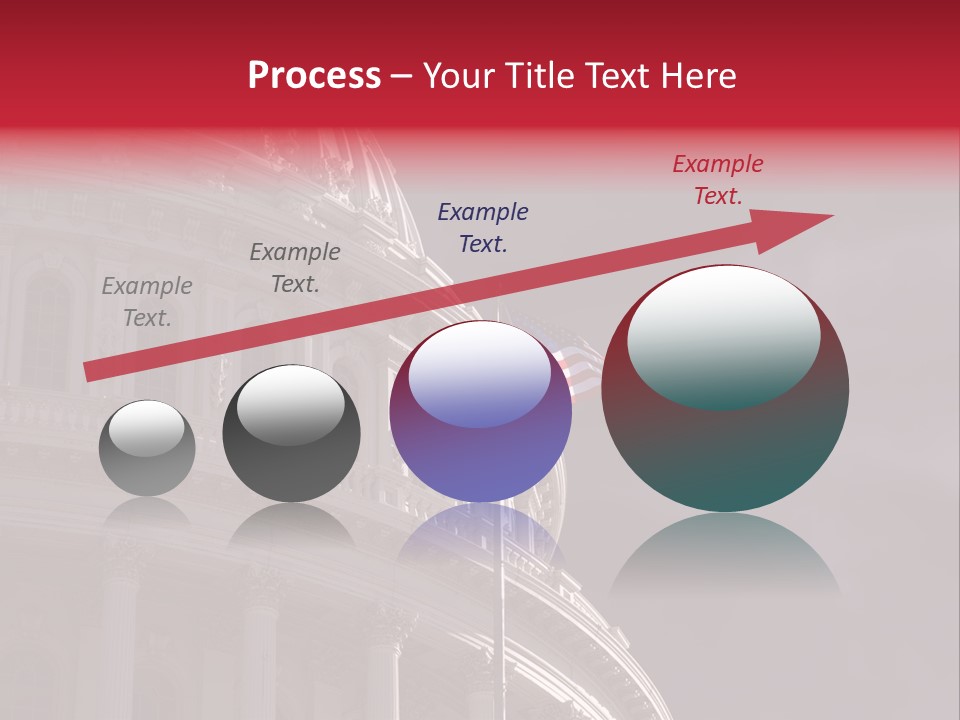 Senate Dome Washington PowerPoint Template