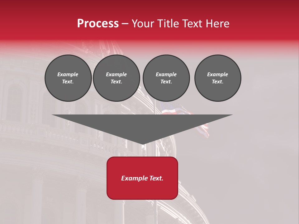 Senate Dome Washington PowerPoint Template