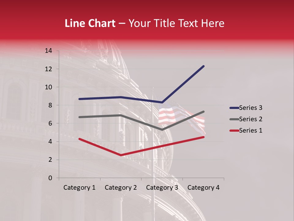 Senate Dome Washington PowerPoint Template