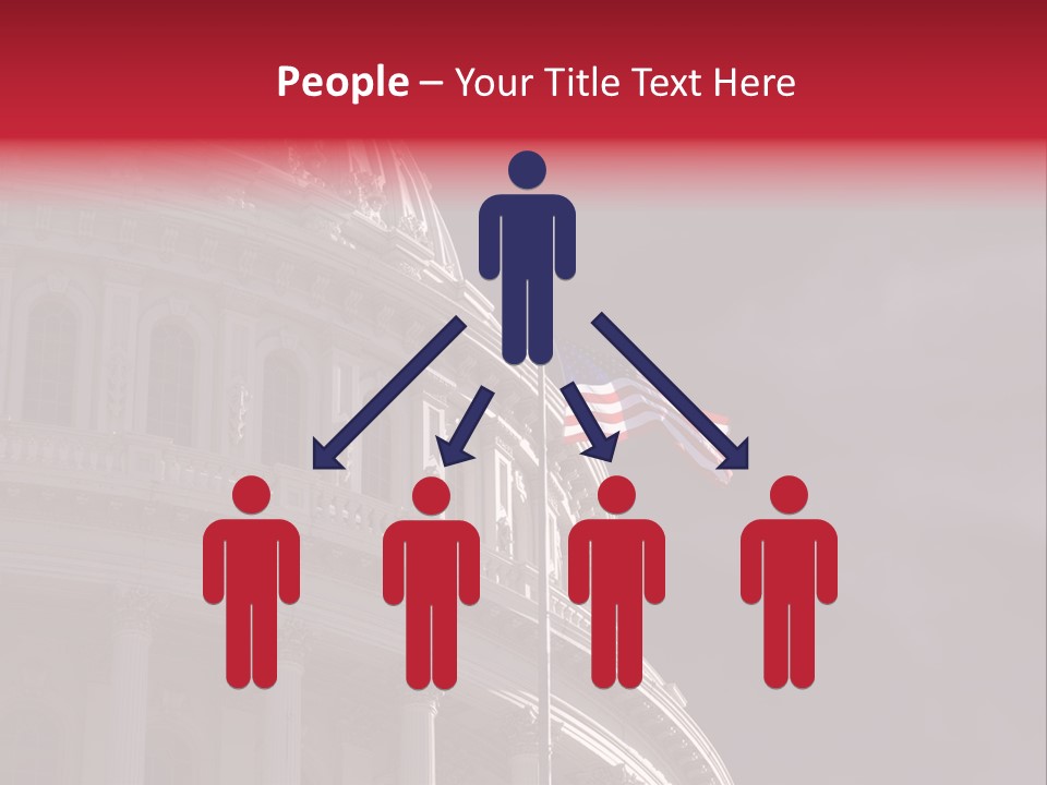 Senate Dome Washington PowerPoint Template