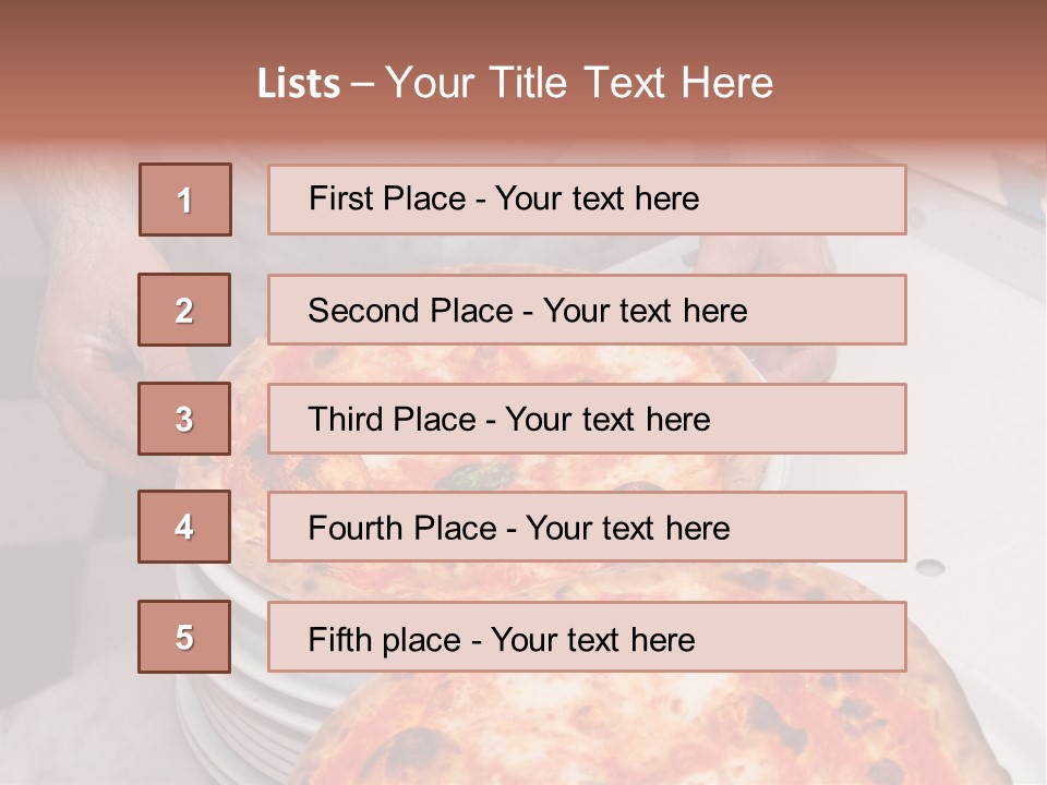 Spicy Whole Margherita PowerPoint Template