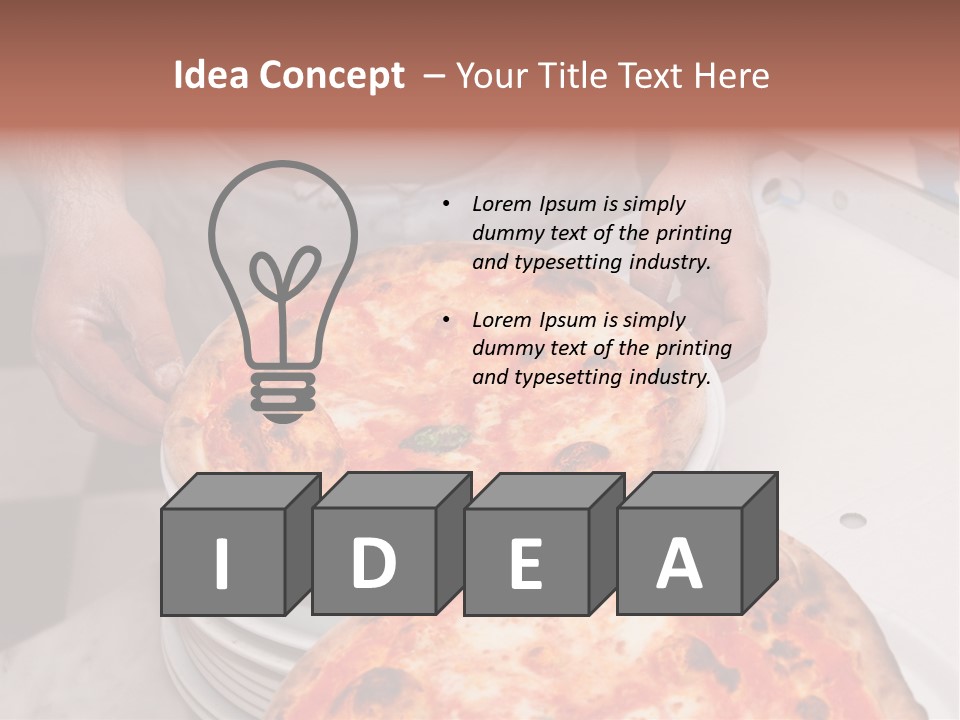 Spicy Whole Margherita PowerPoint Template
