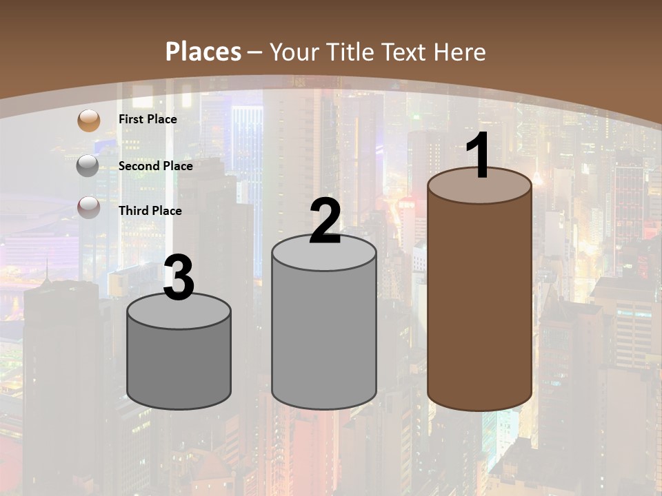 Give Happiness Hand PowerPoint Template