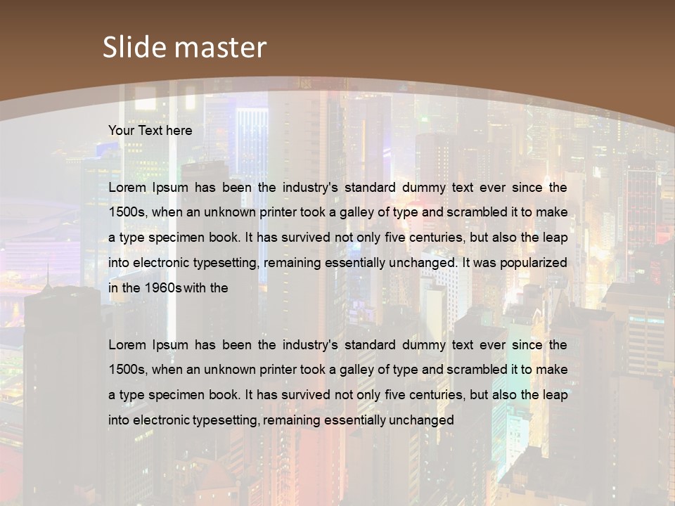 Give Happiness Hand PowerPoint Template