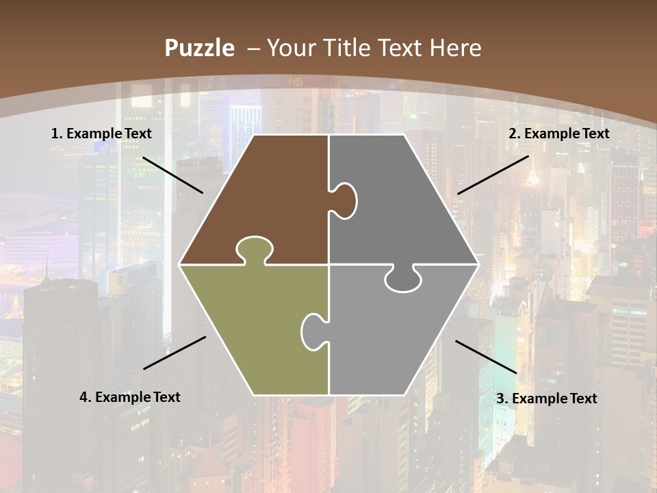 Give Happiness Hand PowerPoint Template