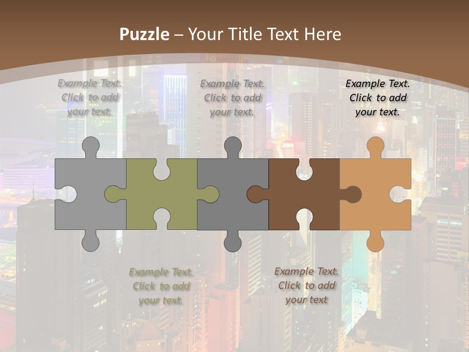 Give Happiness Hand PowerPoint Template