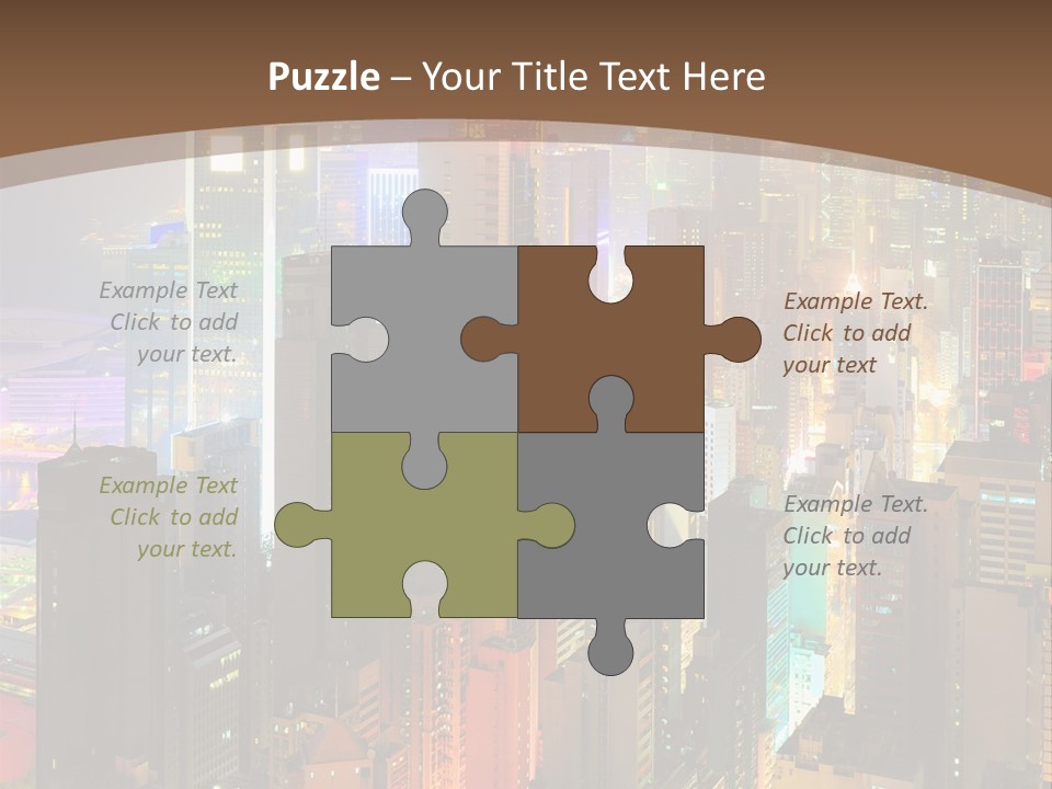 Give Happiness Hand PowerPoint Template