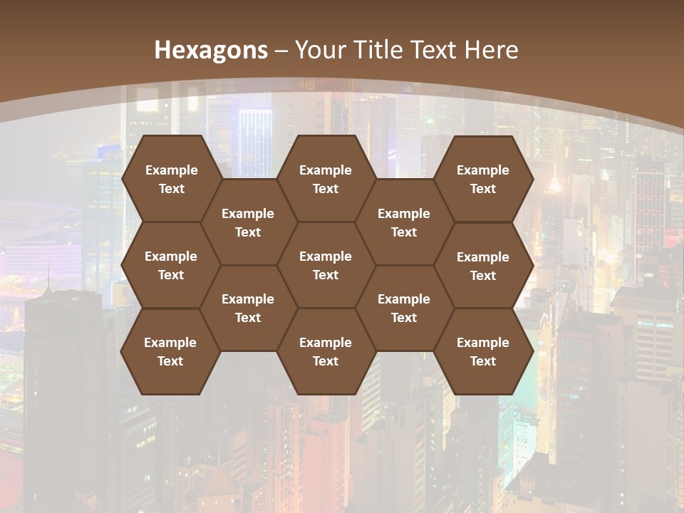 Give Happiness Hand PowerPoint Template