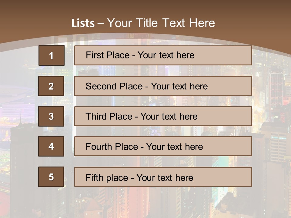 Give Happiness Hand PowerPoint Template