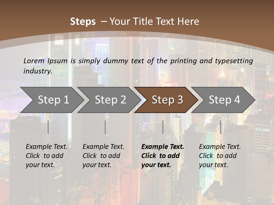 Give Happiness Hand PowerPoint Template