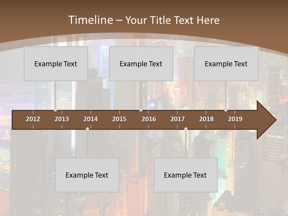 Give Happiness Hand PowerPoint Template