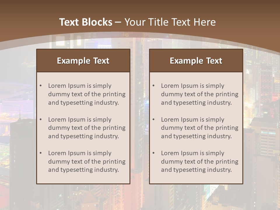 Give Happiness Hand PowerPoint Template