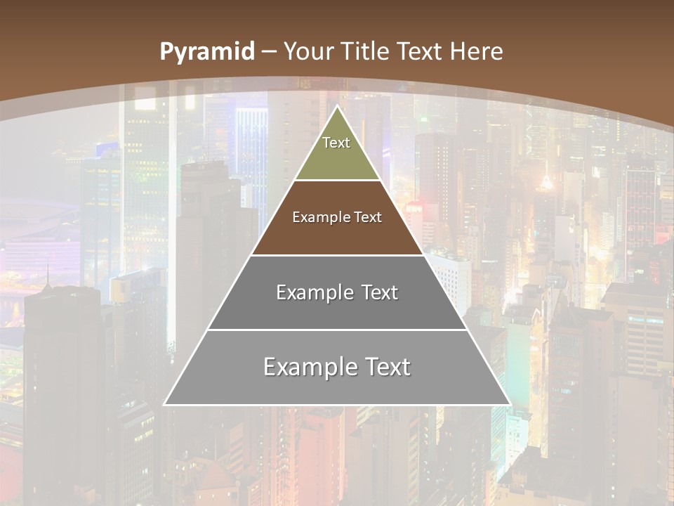 Give Happiness Hand PowerPoint Template