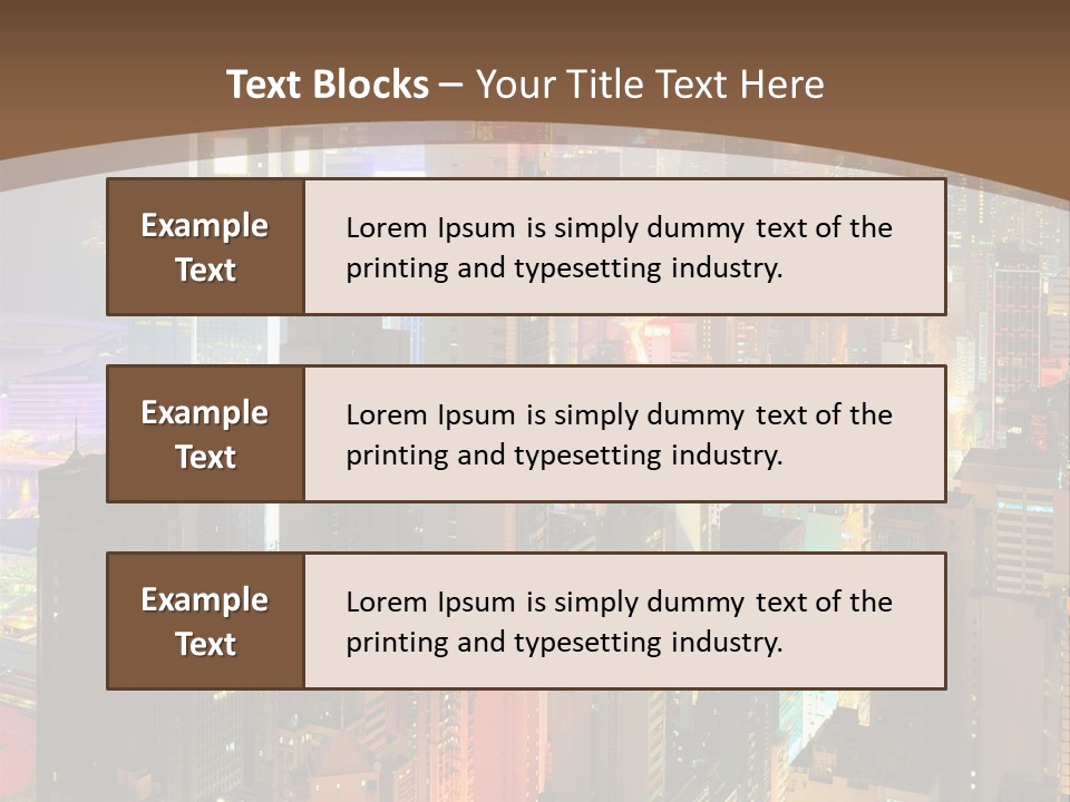 Give Happiness Hand PowerPoint Template