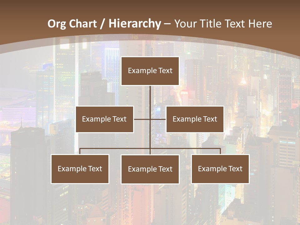 Give Happiness Hand PowerPoint Template