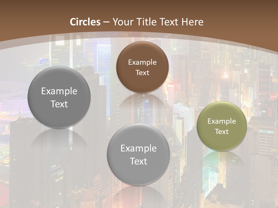 Give Happiness Hand PowerPoint Template