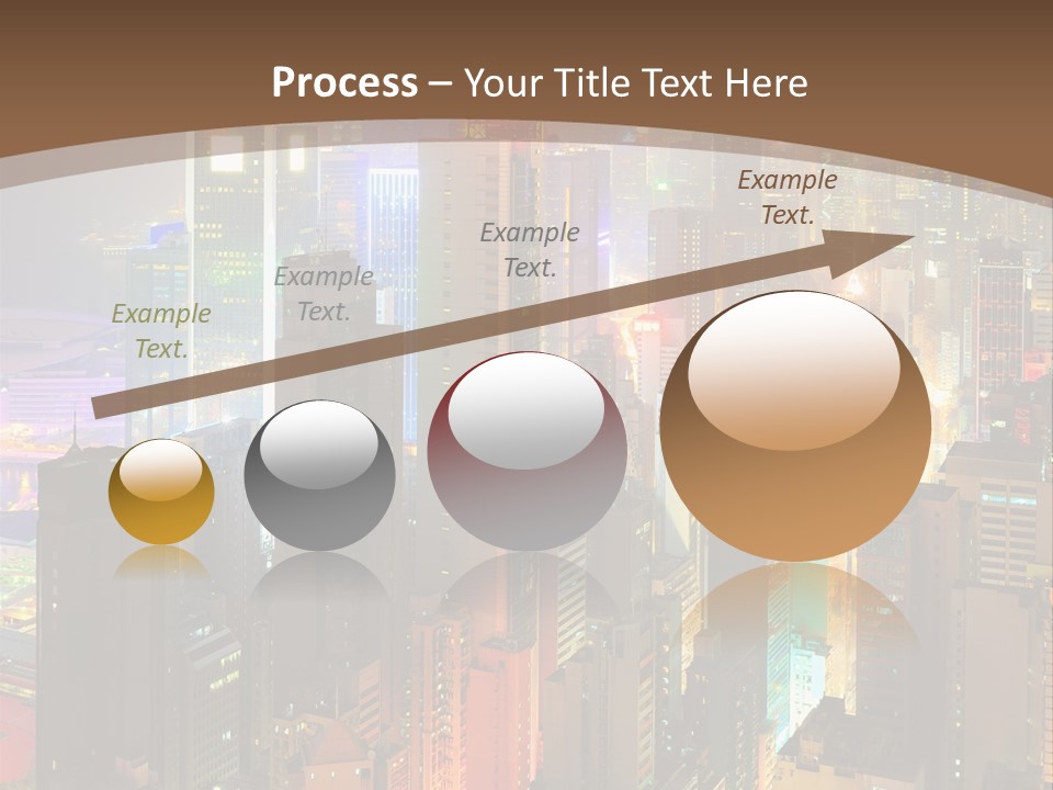 Give Happiness Hand PowerPoint Template