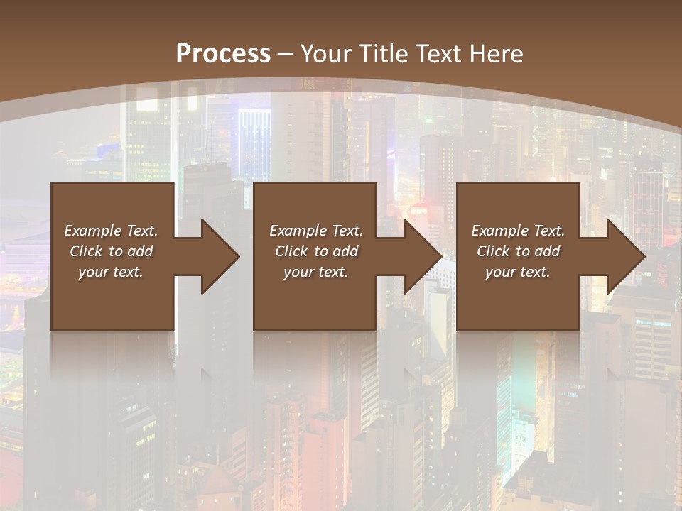 Give Happiness Hand PowerPoint Template