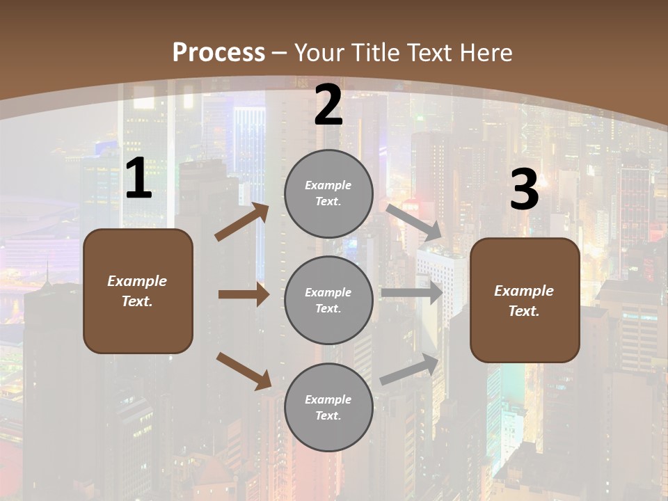 Give Happiness Hand PowerPoint Template