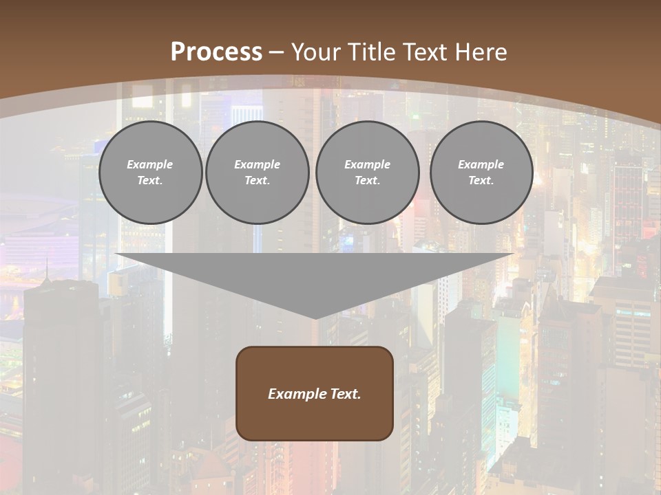 Give Happiness Hand PowerPoint Template