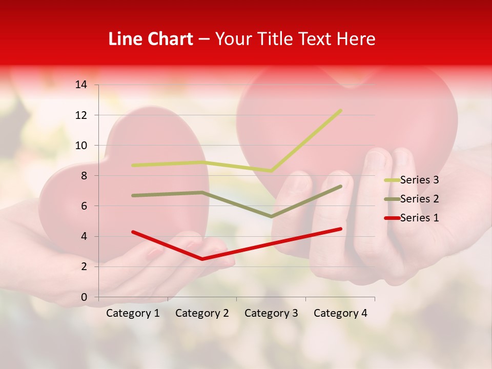 Give Happiness Hand PowerPoint Template