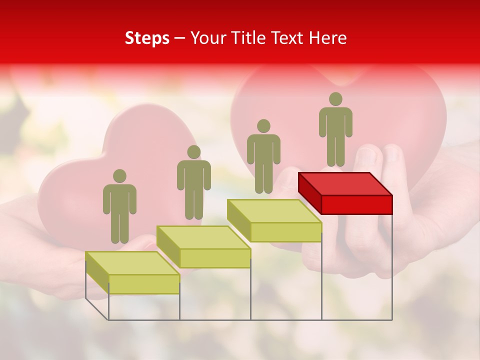 Give Happiness Hand PowerPoint Template
