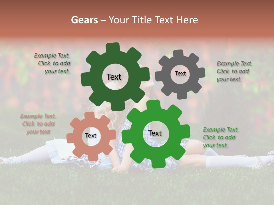 Love Natural Meadow PowerPoint Template