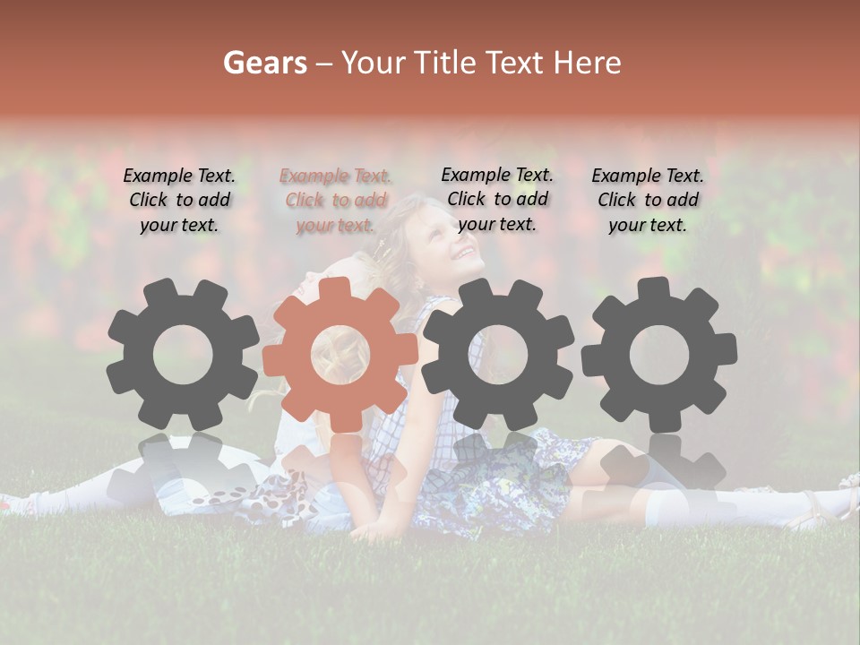 Love Natural Meadow PowerPoint Template