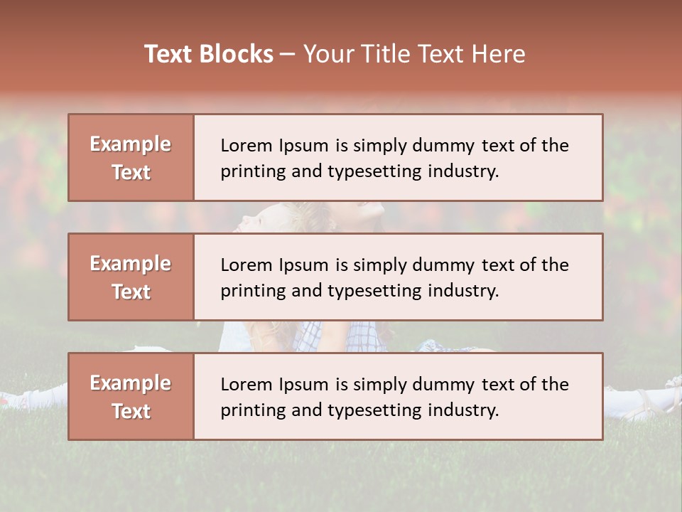 Love Natural Meadow PowerPoint Template
