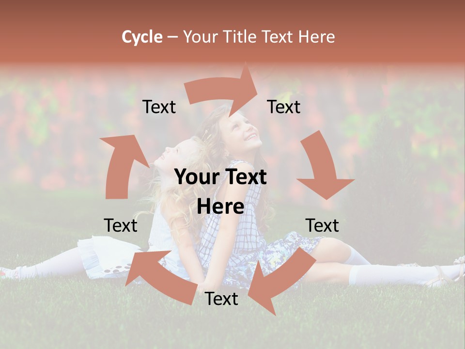 Love Natural Meadow PowerPoint Template