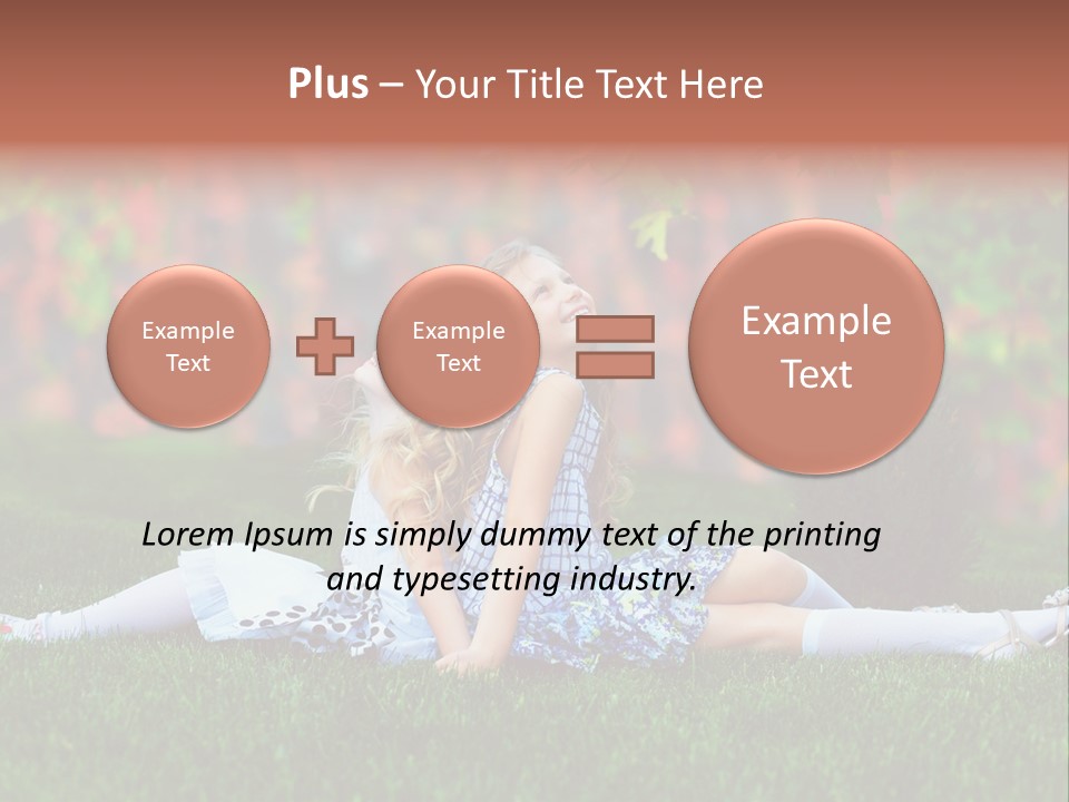 Love Natural Meadow PowerPoint Template