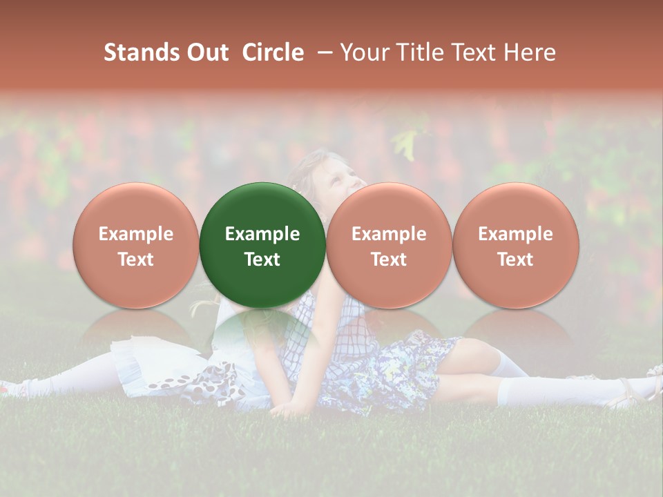 Love Natural Meadow PowerPoint Template