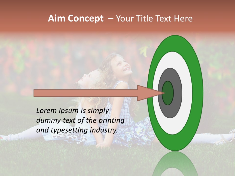 Love Natural Meadow PowerPoint Template